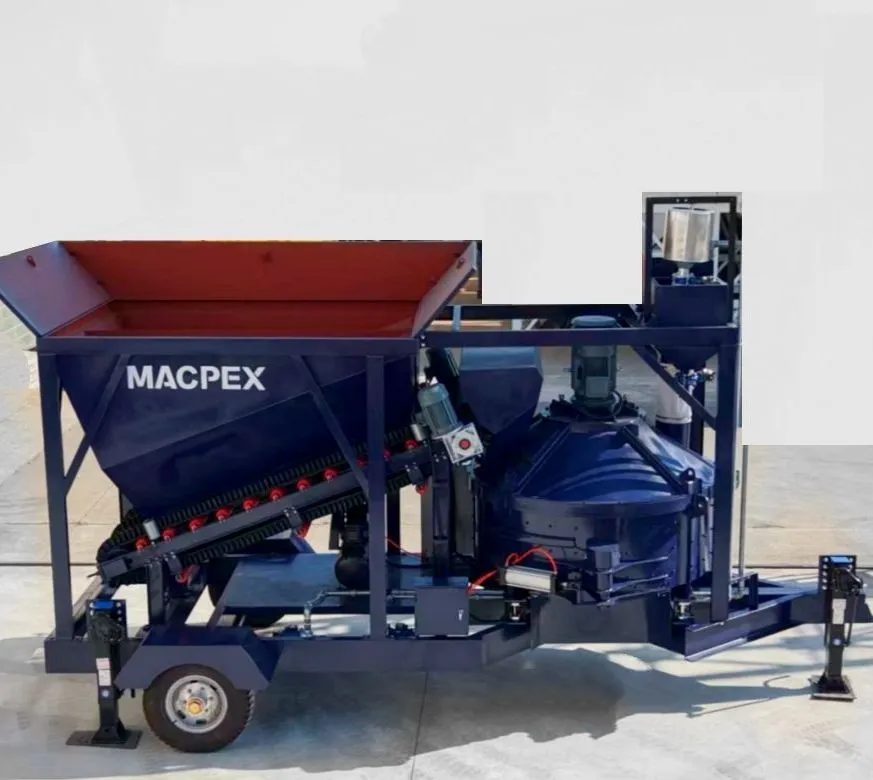 Portable Concrete Batching Plant