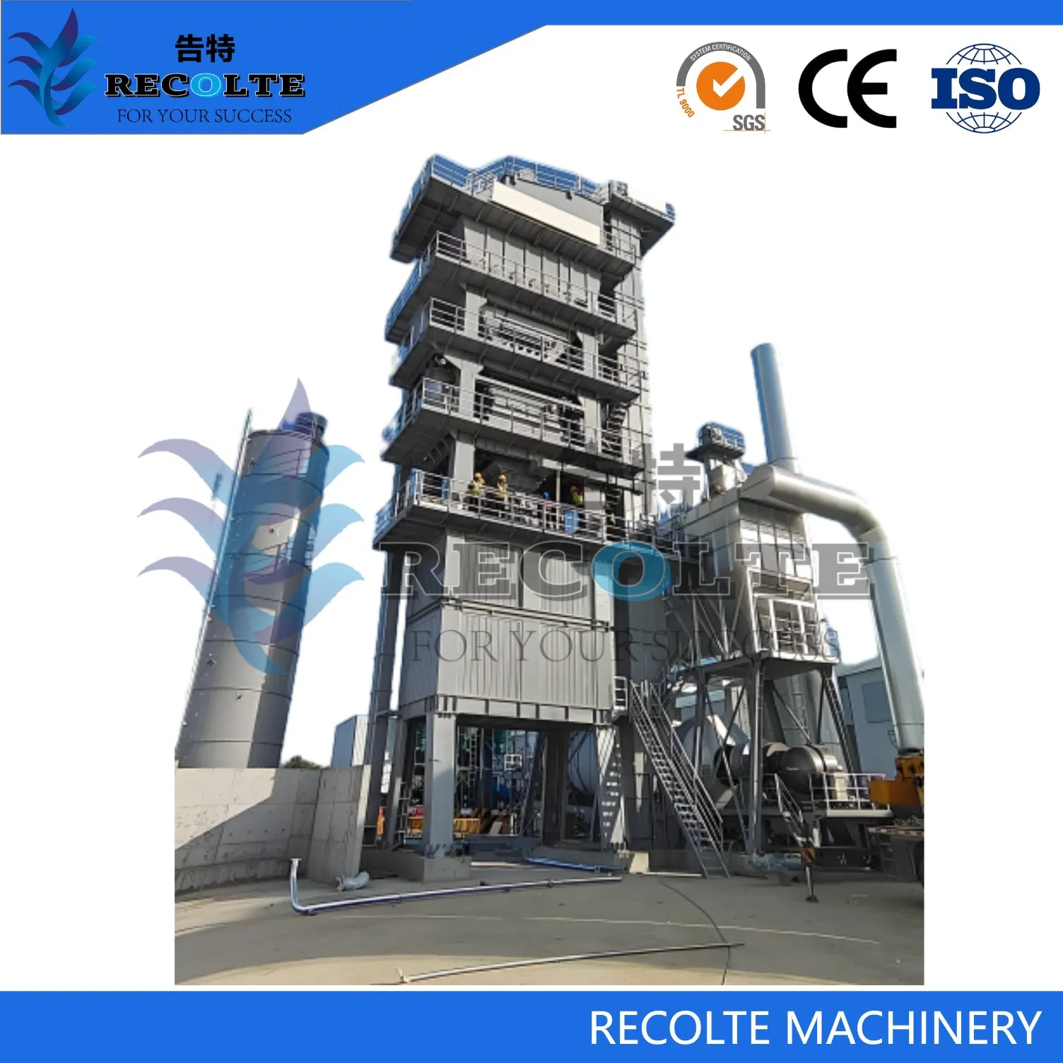 160t /Automated Temperature Control/Asphalt Mixing Plant / Asphalt Batching Plant