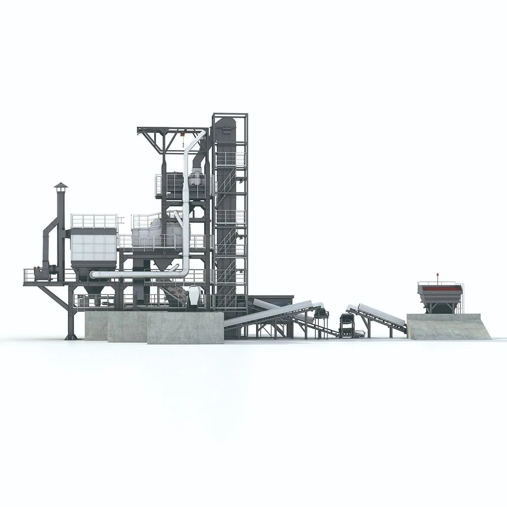 Eco-Friendly Asphalt Batching Plant with Advanced Energy Saving Technology