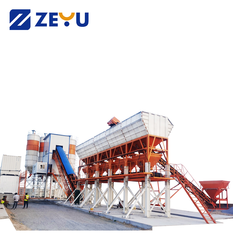 High Capacity Concrete Mixing Plant for Continuous Production