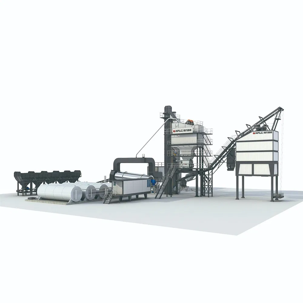 Nflg Famous 120t/H Asphalt Machine Mixing/Batching Plants Xap120 for Sale