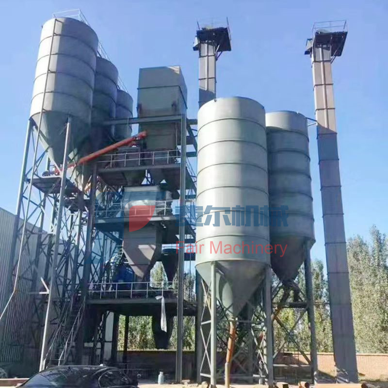 Construction Machinery Dry-Mixed Mortar Batching Plant Plaster Mixing Machine Producer Dry Mortar Machine Mixing Plant