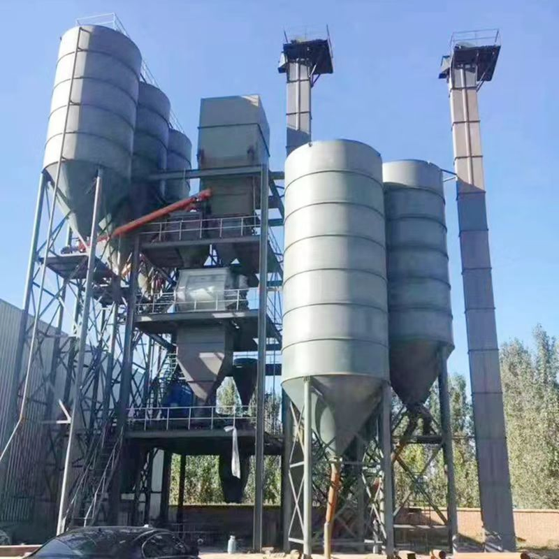 Factory Price 10-100ton/H Precast Dry Portable Ready Mobile Mini Mix Cement Batching Plant for Building Material