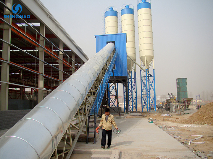 60m3 90m3 120m3 180m3 Big High Production Capacity Concrete Cement Batching Mixing Plant Station in Philippines