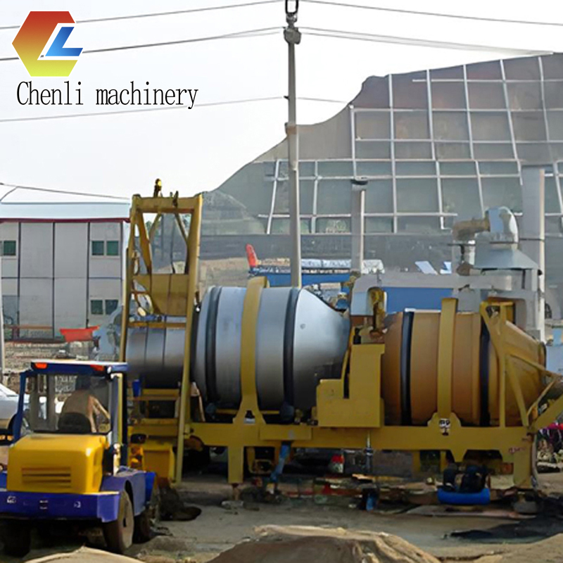 Eco-Friendly Mobile Small Bitumen Asphalt Concrete Mixer Batching Plant