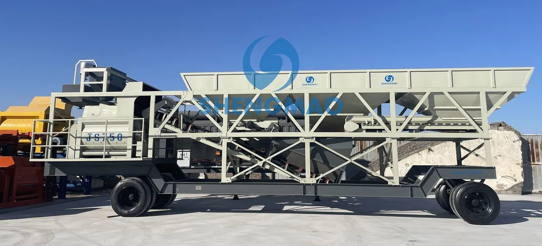 Mobile Concrete Batching Plant