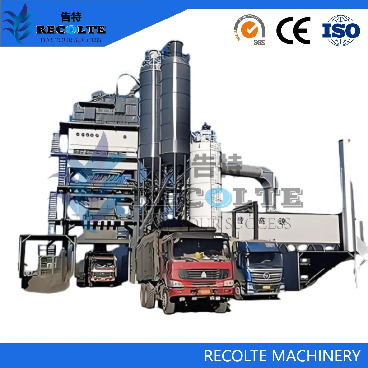 160t /Asphalt Mixing Plant /Bitumen/ Asphalt Batching Plant /Quick-Release-High Efficiency