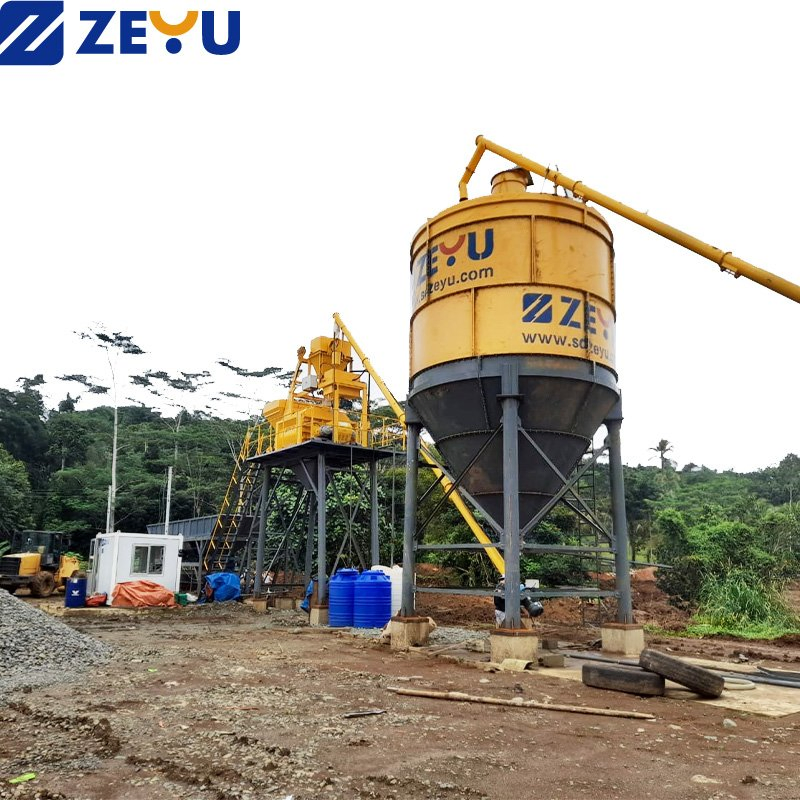 Hot Sale Advanced Modular Concrete Batching Plant Hzs90 for Construction