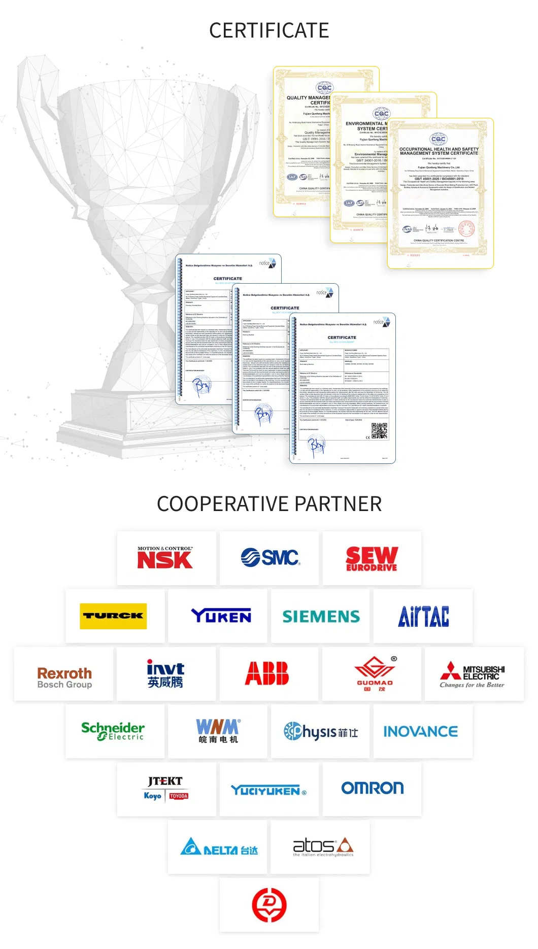 Industry Certificates