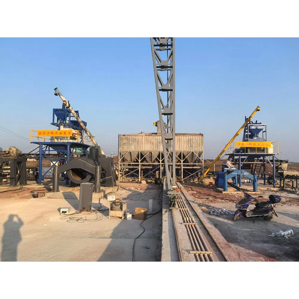 Uhpc Counter Current Planetary Concrete Mixer Batching Plant