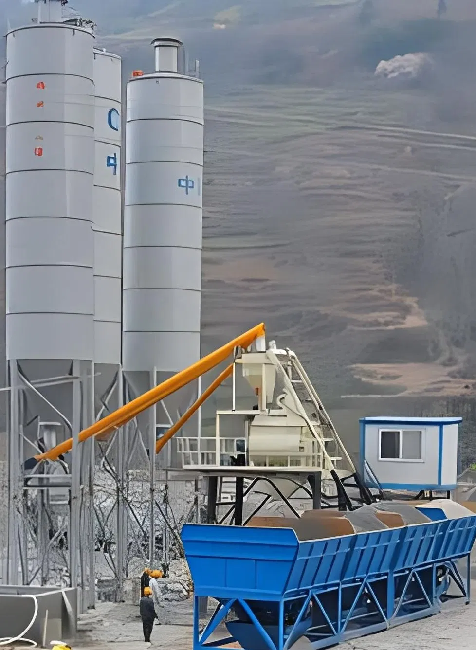 Hzs75 M3/H Modular Concrete Batching Plant: Flexible Configuration Options