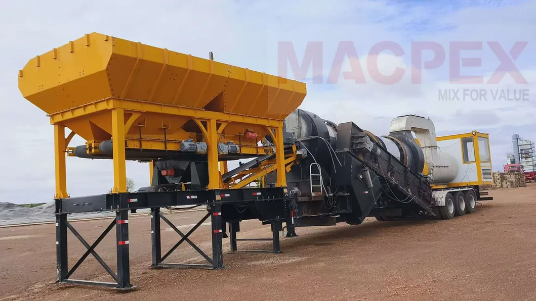 Mobile Asphalt Continuous Mixing Station