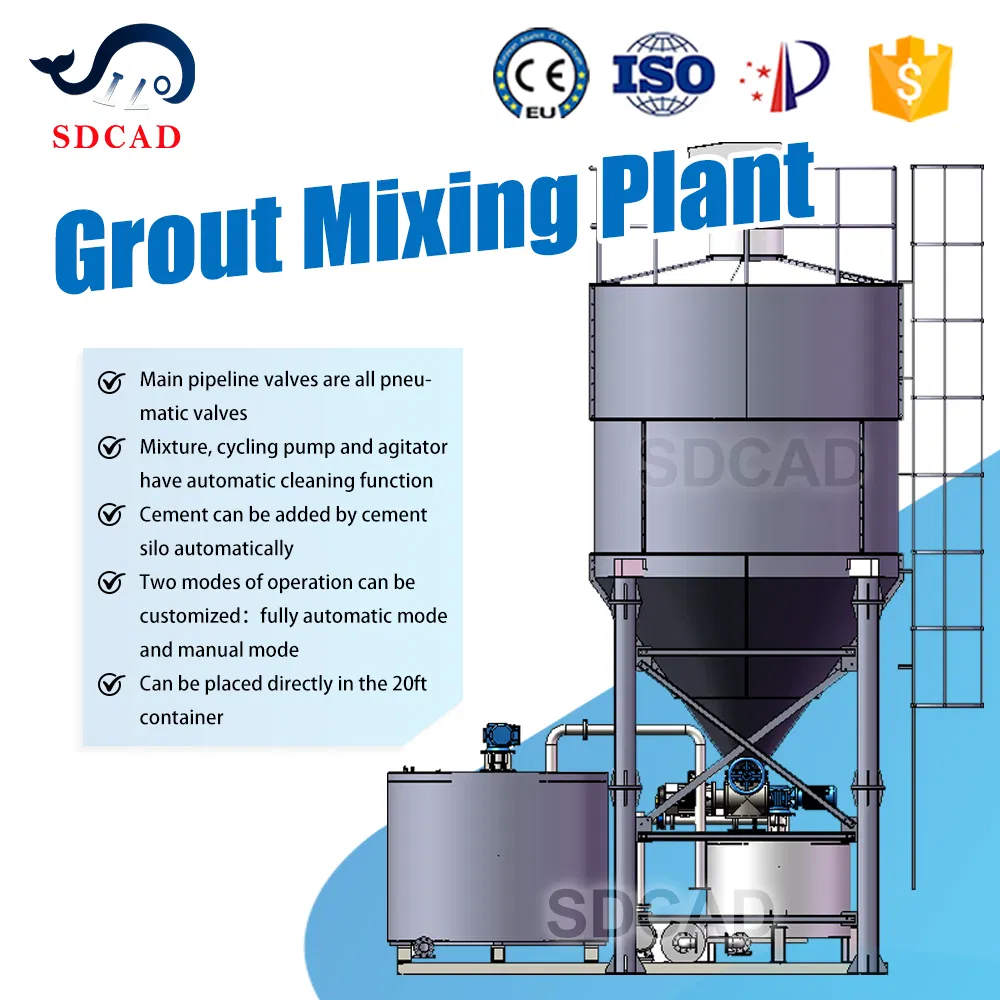 Grout Mixing Plant Overview