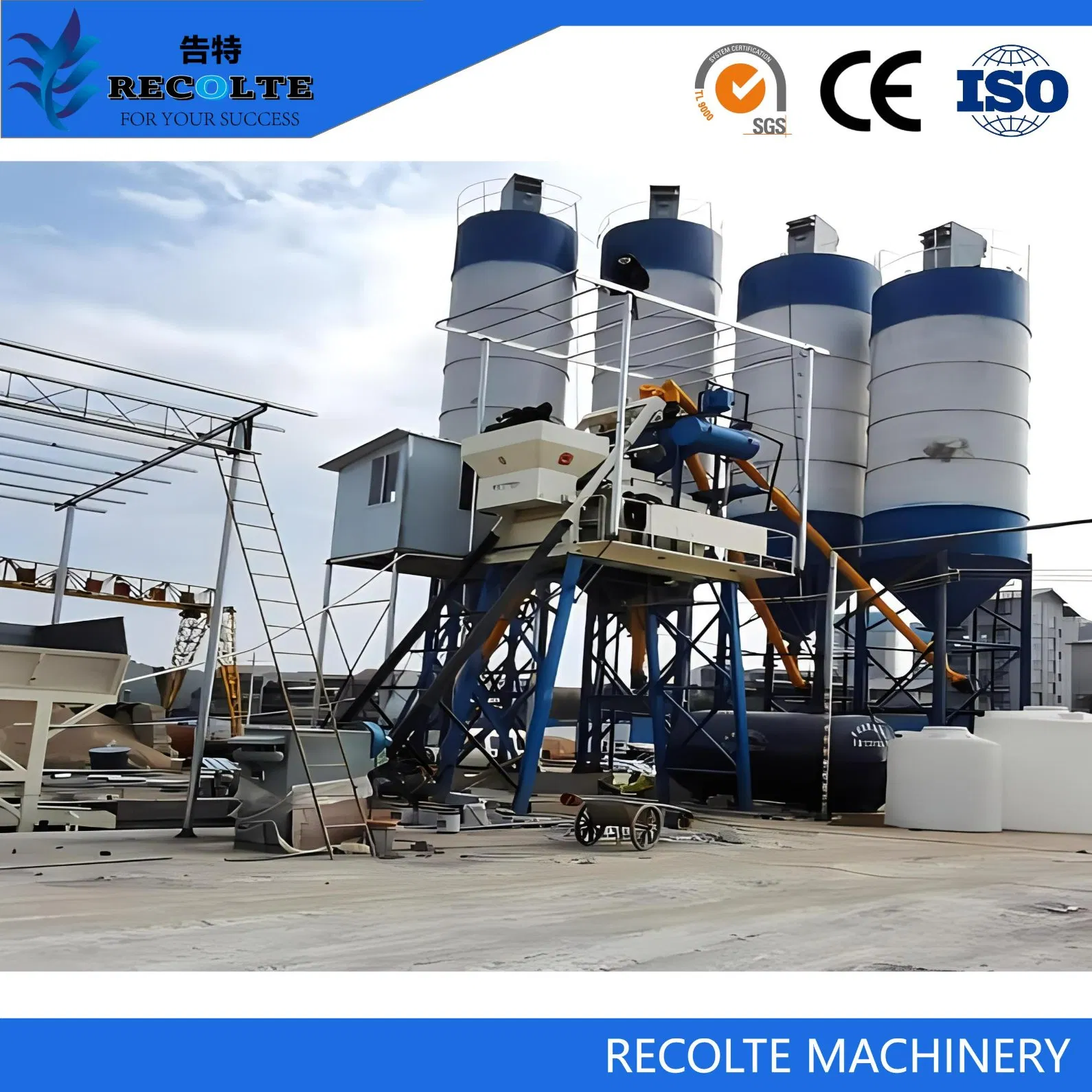 Eco-Friendly /Hzs 100 M3/H Unparalleled Selection of Concrete Mixing Plant Concrete Batching Plant