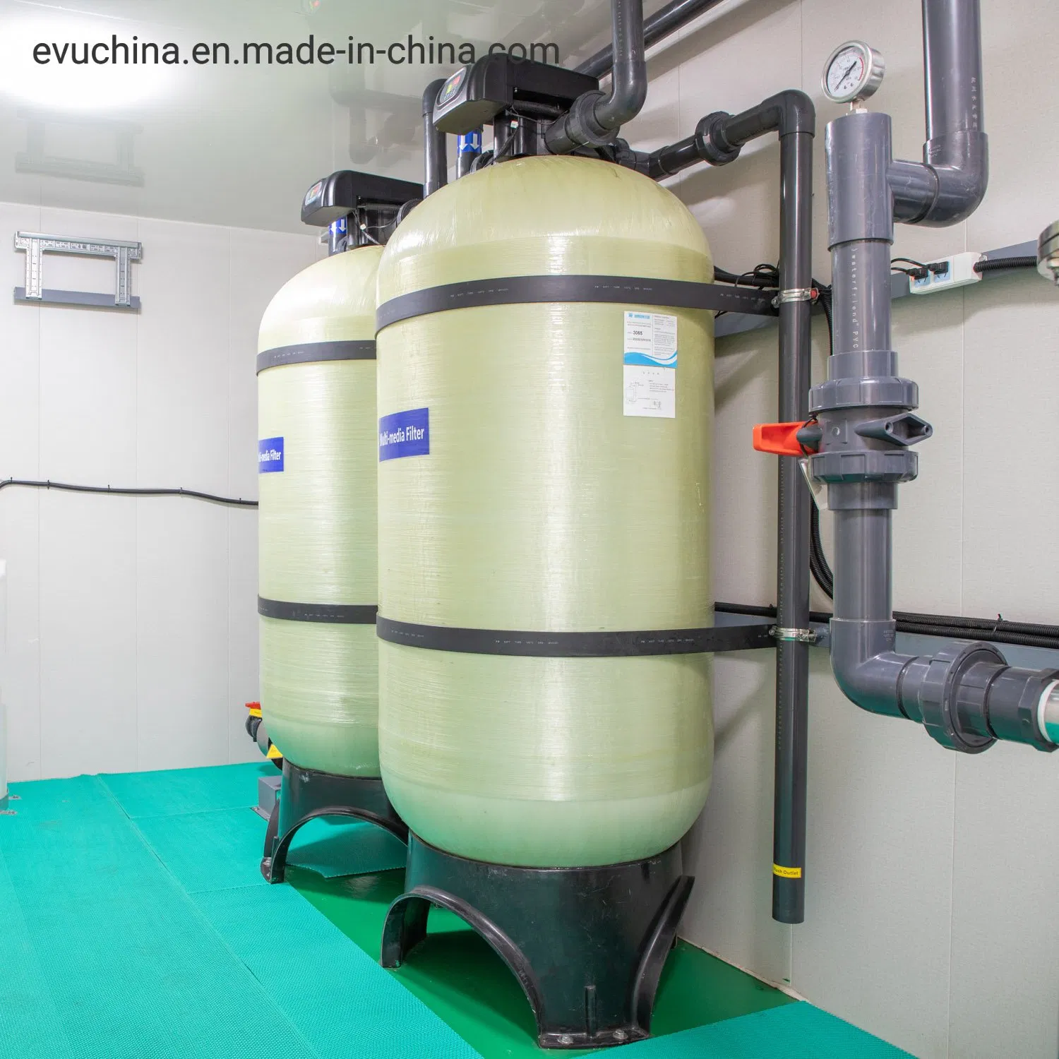 Integrated Seawater Reverse Osmosis Desalination Plant for Water Purification