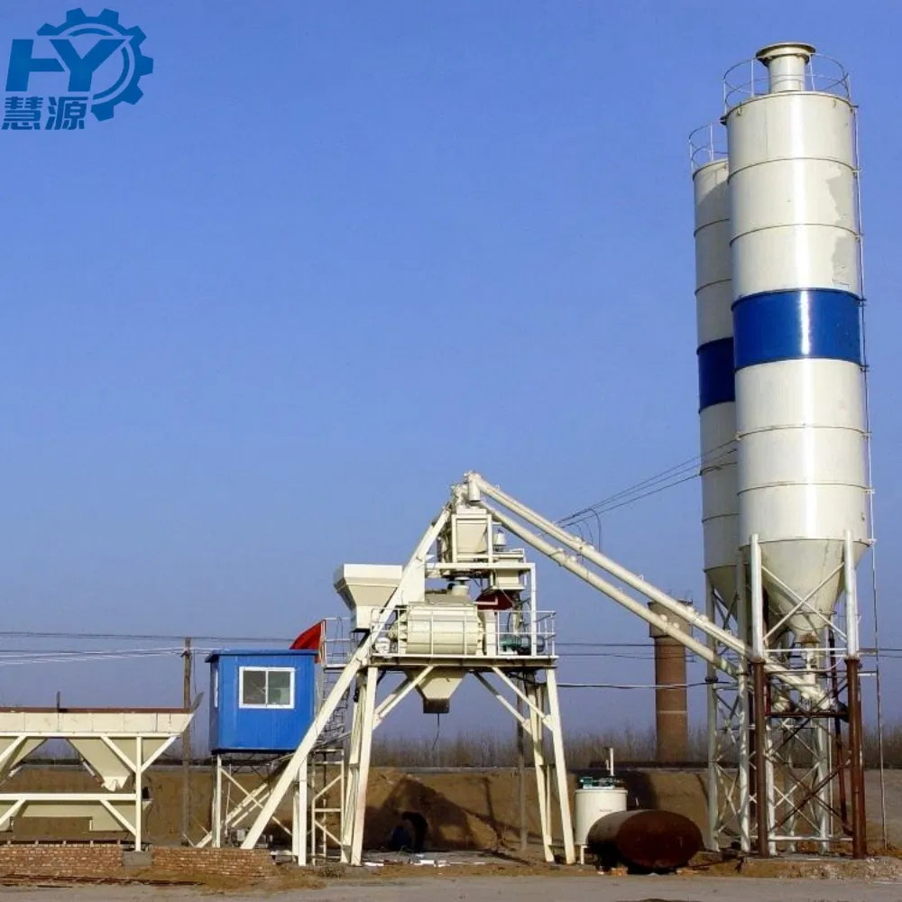 25m³/H Efficient Automatic Compact Concrete Mixing Batching Plant