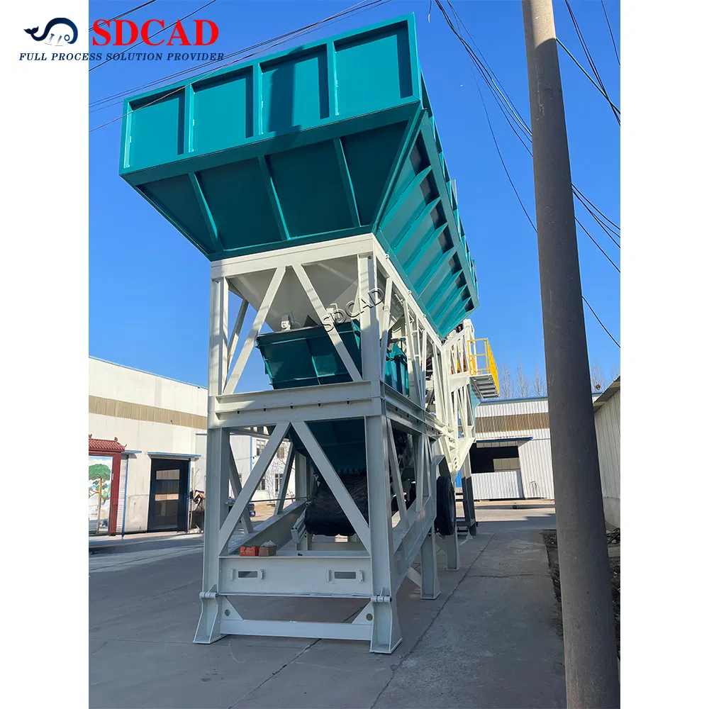 25-100m3/H Modular Concrete Mixing Plant Mobile Concrete Batching Plant for Efficient Solution