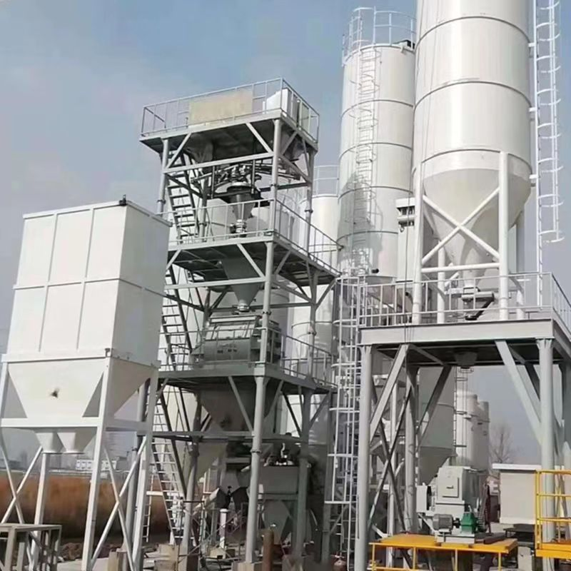 Factory Price 10-100ton/H Precast Dry Portable Ready Mobile Mini Mix Cement Batching Plant for Building Material