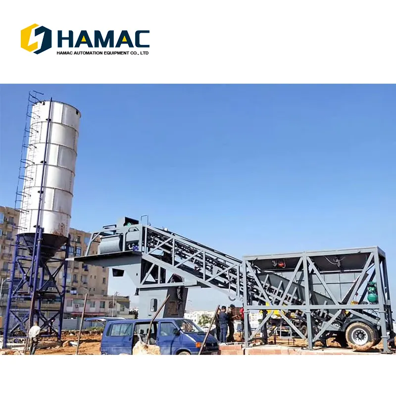 Hot Selling Hzs50m3/H Modular Concrete Batching Mixing Plant