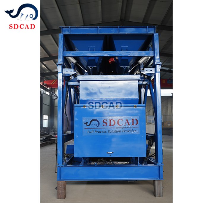 High Efficiency Mobile Concrete Batching Plant for Infrastructure and Road Construction