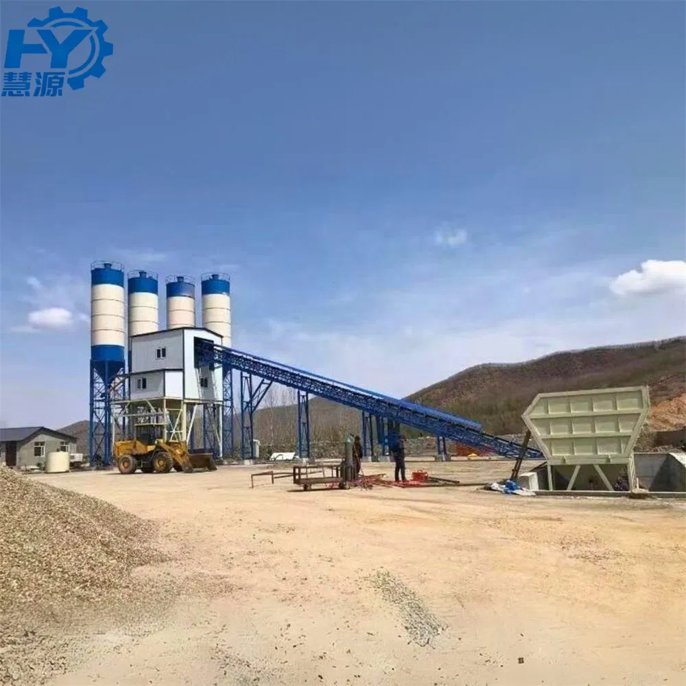 High Capacity Stationary Concrete Batching Plant Concrete Mixing Plant Batching Plant for Sale