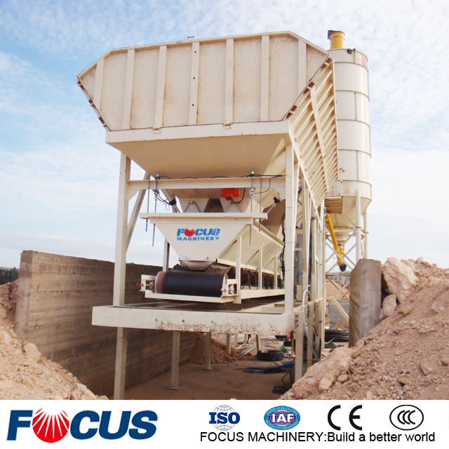 Full Automatic Movable &amp; Portable Mobile Mix Cement Plant Ready Mixed Station Concrete Batching/Mixing Plant Factory Price