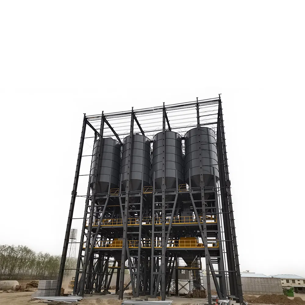 Hls90 Concrete Batching Plant, Eco-Friendly Dust Removal &amp; Automatic Control