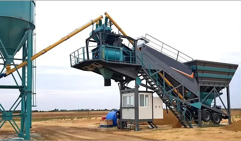 Eco-Friendly Concrete Mixer Batching Plant
