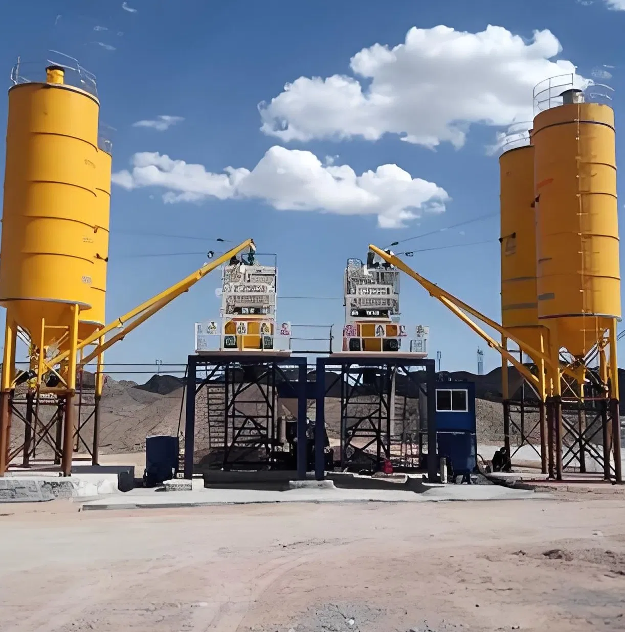 75m³/H Concrete Mixing Plant / Concrete Batching Plant / Concrete Mixer / High Quality
