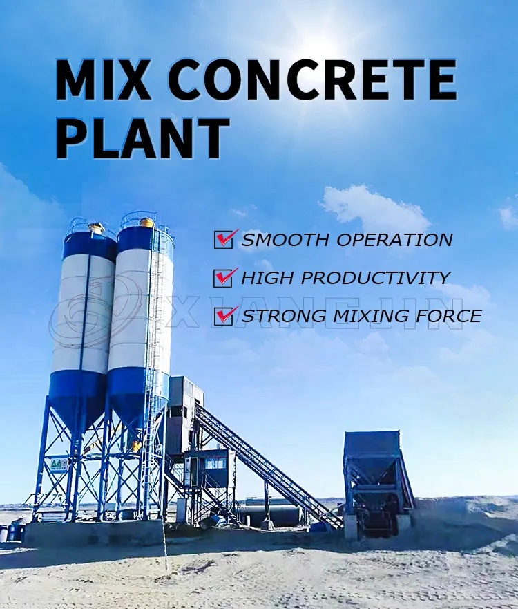 Mobile Concrete Mixing Plant