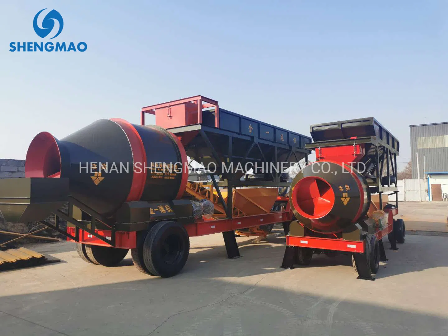 Ready Mix Concrete Plant for Sale Mini Mobile Ready Mix Planetary Mixer Concrete Batching Concrete Plant