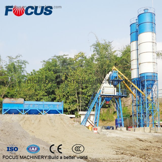 Hzs25 25m3/H Small Concrete Batching Plant for Sale
