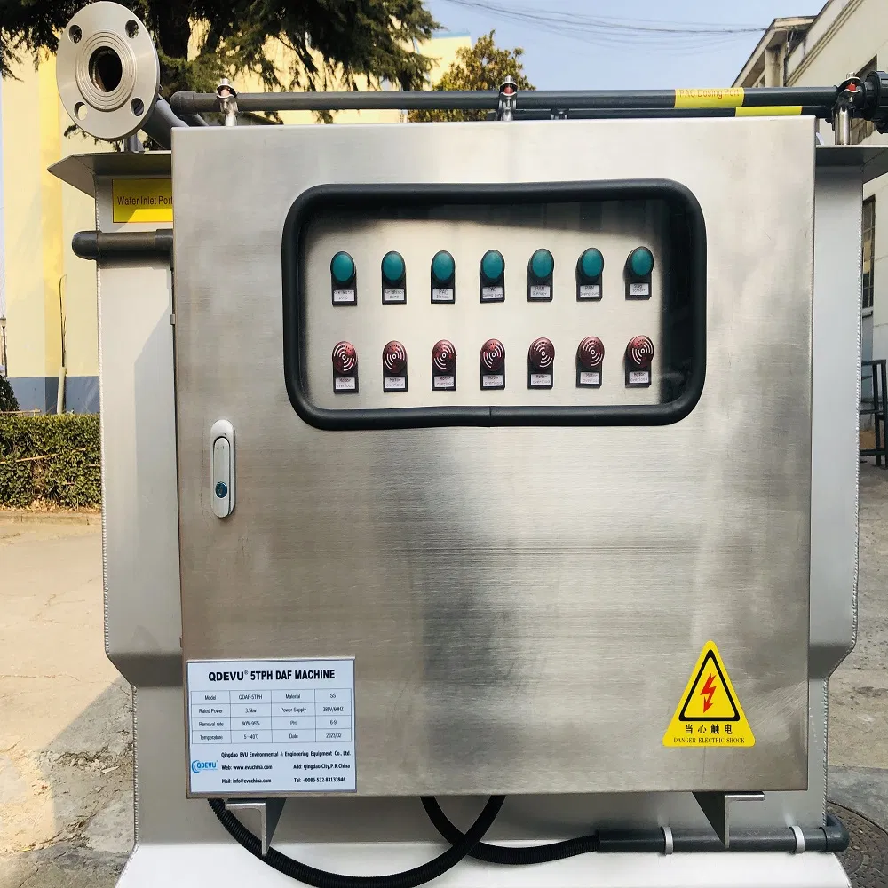 Industrial Wastewater Dissolved Air Flotation Electrocoagulation Daf Plant