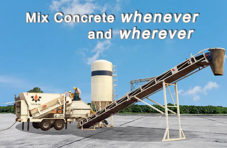 Mobile Concrete Batching Plant
