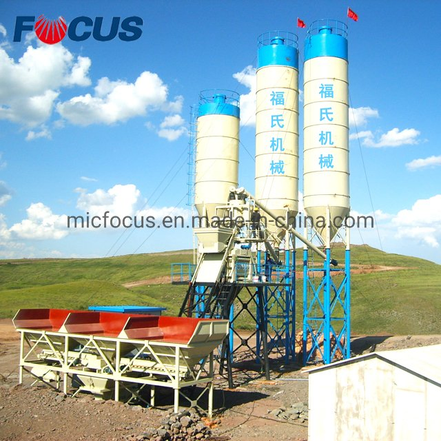 Hzs50 50m3/H Automatic Small Concrete Batching Plant for Sale