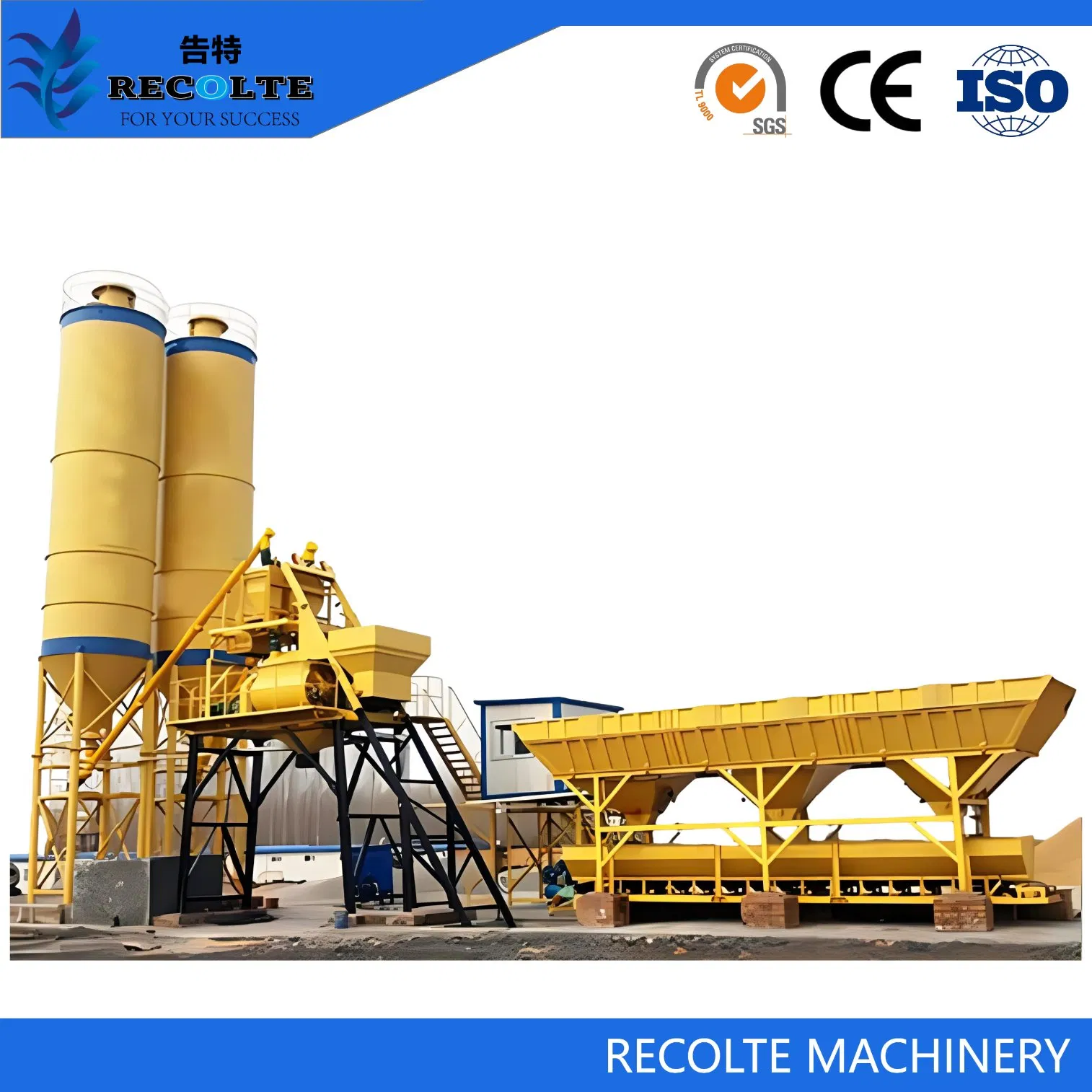 Modular Concrete Batching Plant Hzs35 M3/Hhzs35 M3/H: Flexible Configuration Options