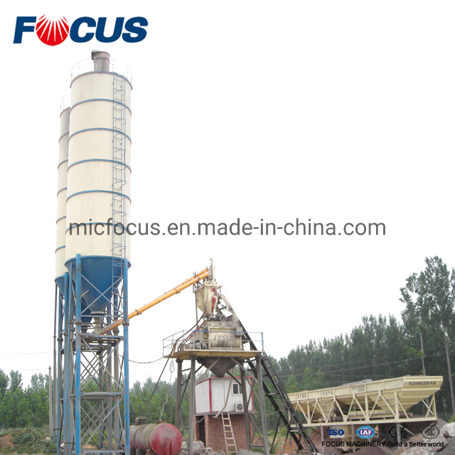 Hzs50 50m3/H Automatic Small Concrete Batching Plant for Sale