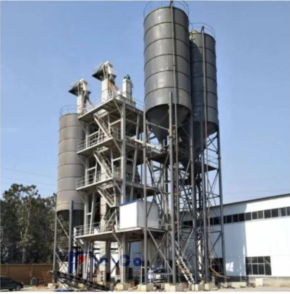 Production Capacity 55-100t /H Competitive Price Concrete Batching Plant