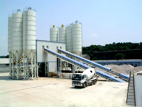 Zoomlion Best Price Portable Small Scale Concrete Batching Plant (HZS60P)