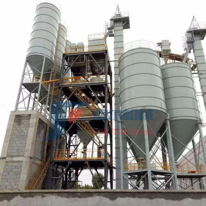 Construction Machinery Dry-Mixed Mortar Batching Plant Plaster Mixing Machine Producer Dry Mortar Machine Mixing Plant