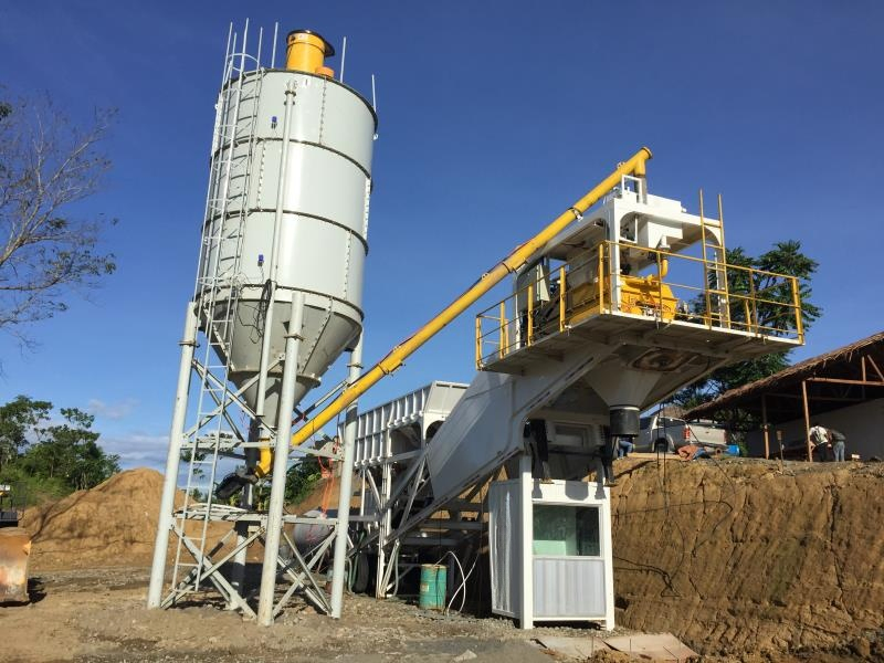 Roads and Bridges, Ports, Tunnels, Dams and Buildings Ready Mix Concrete Rmc Concrete Batching Plant