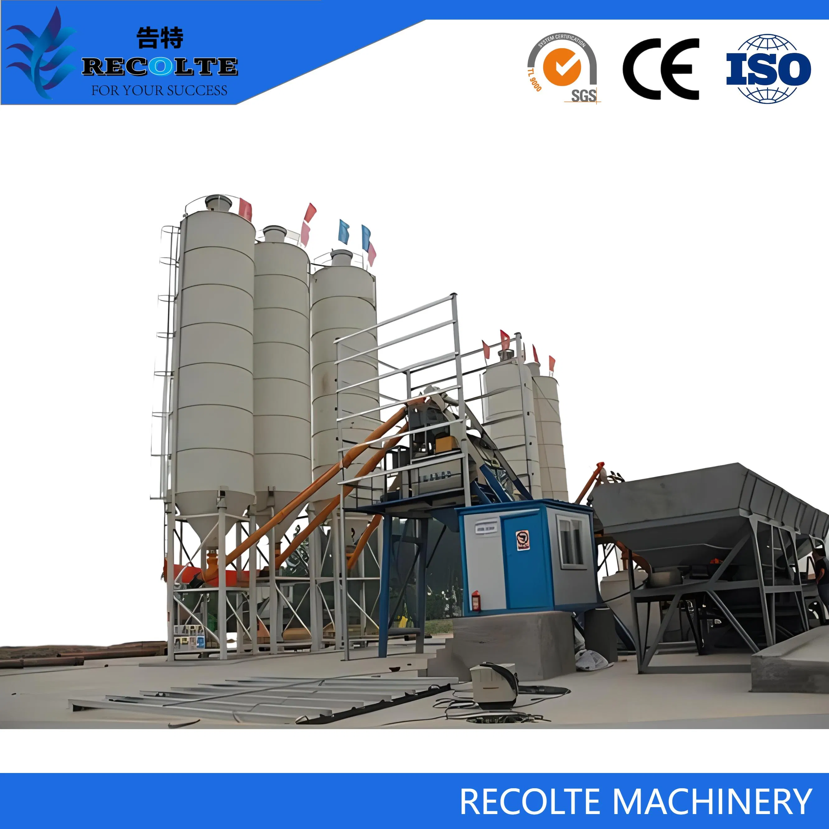 Eco-Friendly /Hzs 100 M3/H Your Trusted Partner for Concrete Mixing Plant Concrete Batching Plant