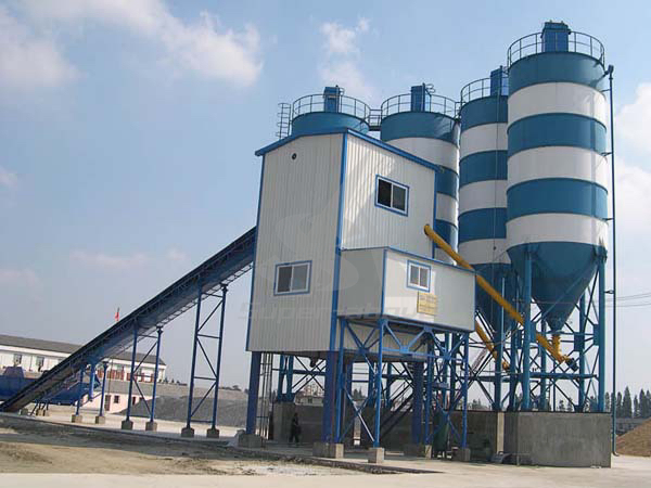 240m3/H Precast Concrete Batching Plant