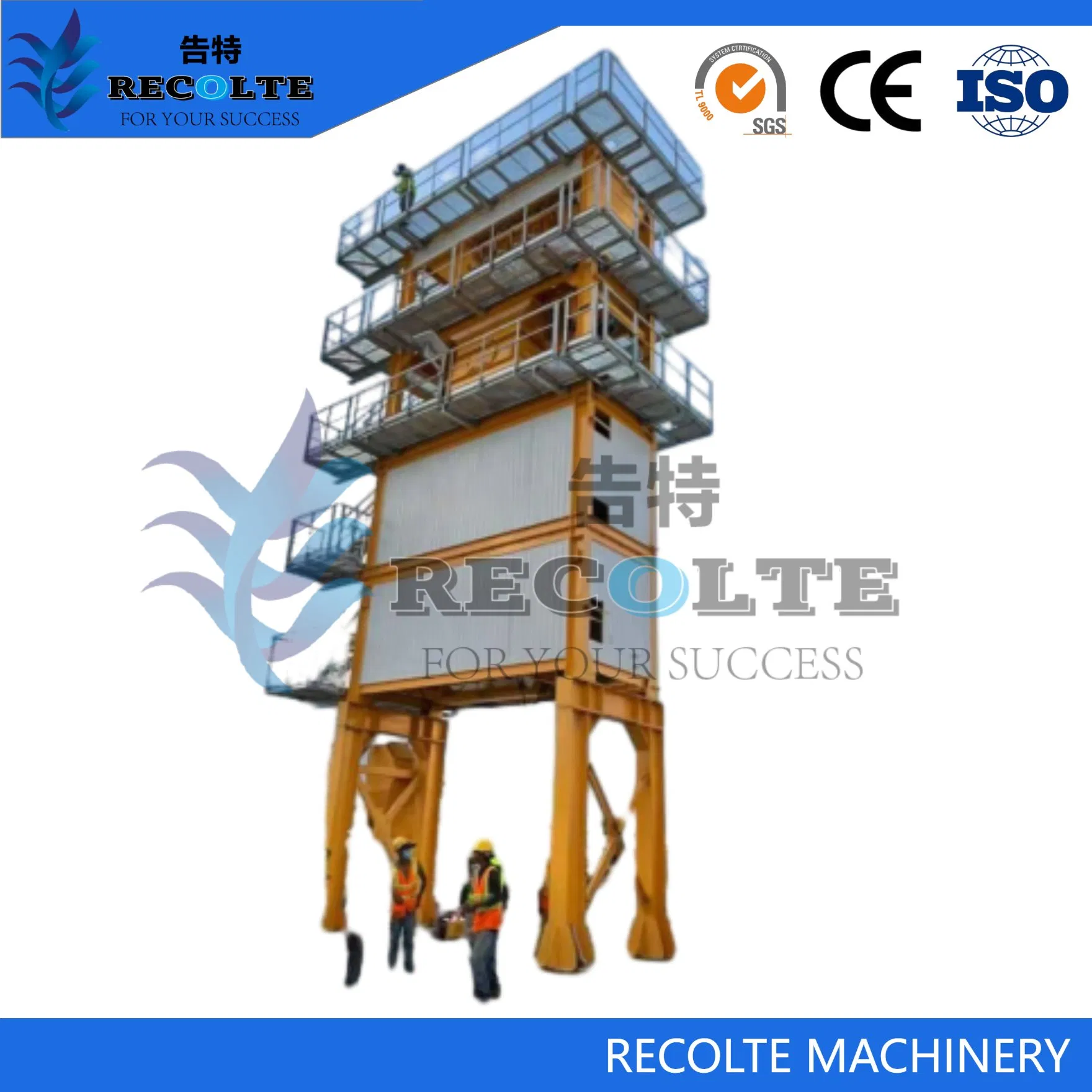 160t /Asphalt Mixing Plant / Asphalt Batching Plant /Automated Feeding for Smooth Flow