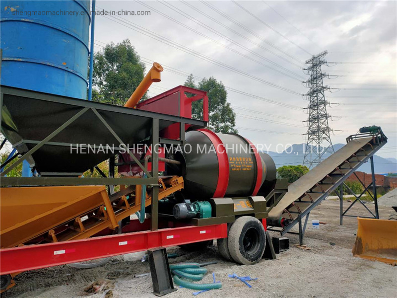 Ready Mix Concrete Plant for Sale Mini Mobile Ready Mix Planetary Mixer Concrete Batching Concrete Plant