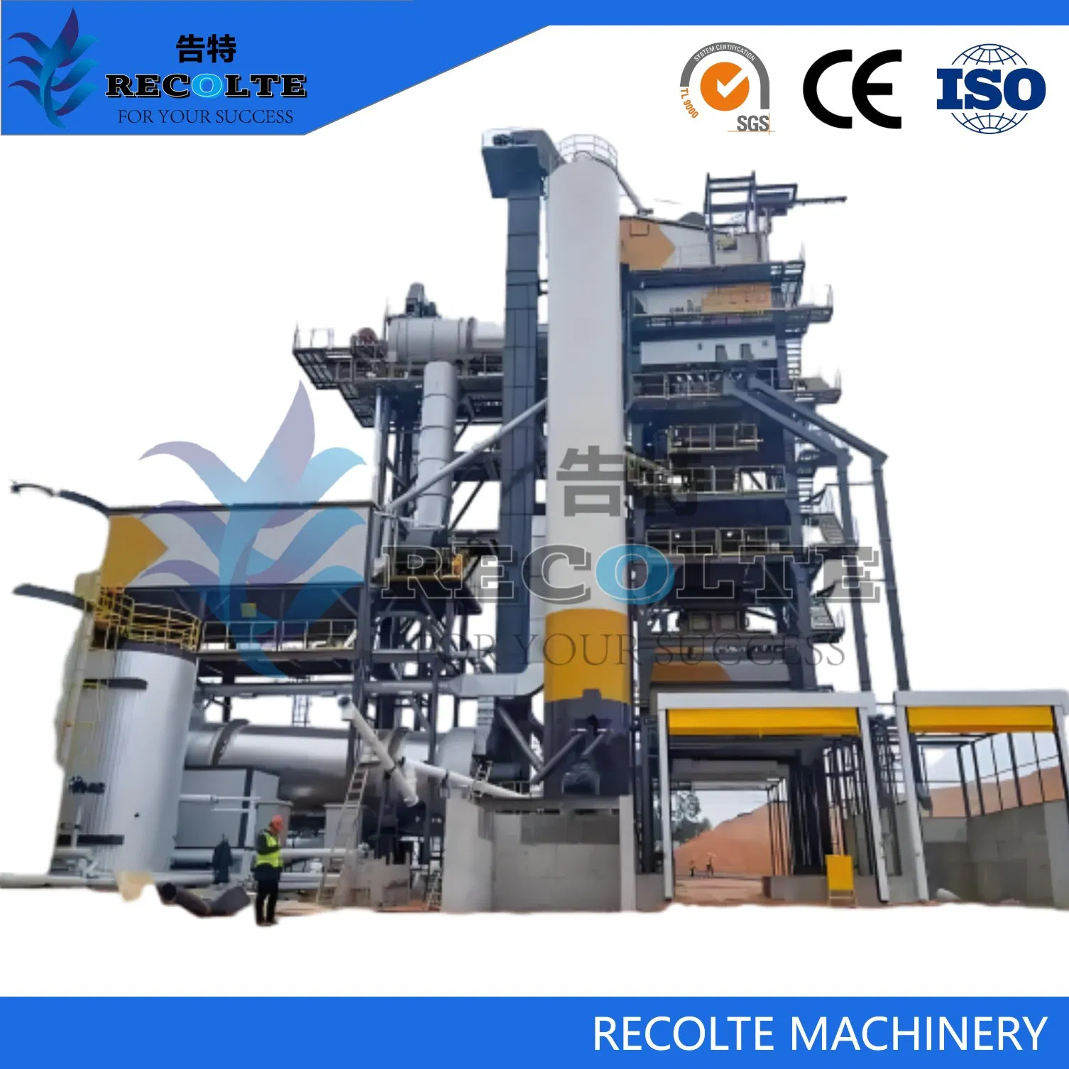 160t /Automated Temperature Control/Asphalt Mixing Plant / Asphalt Batching Plant