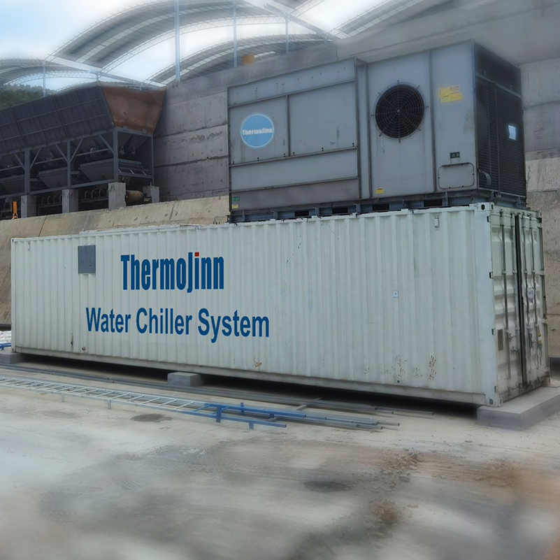 Water Chiller and Ice Maker System Customizable Cooling Solution for Concrete Ready Mix and Precast Batching