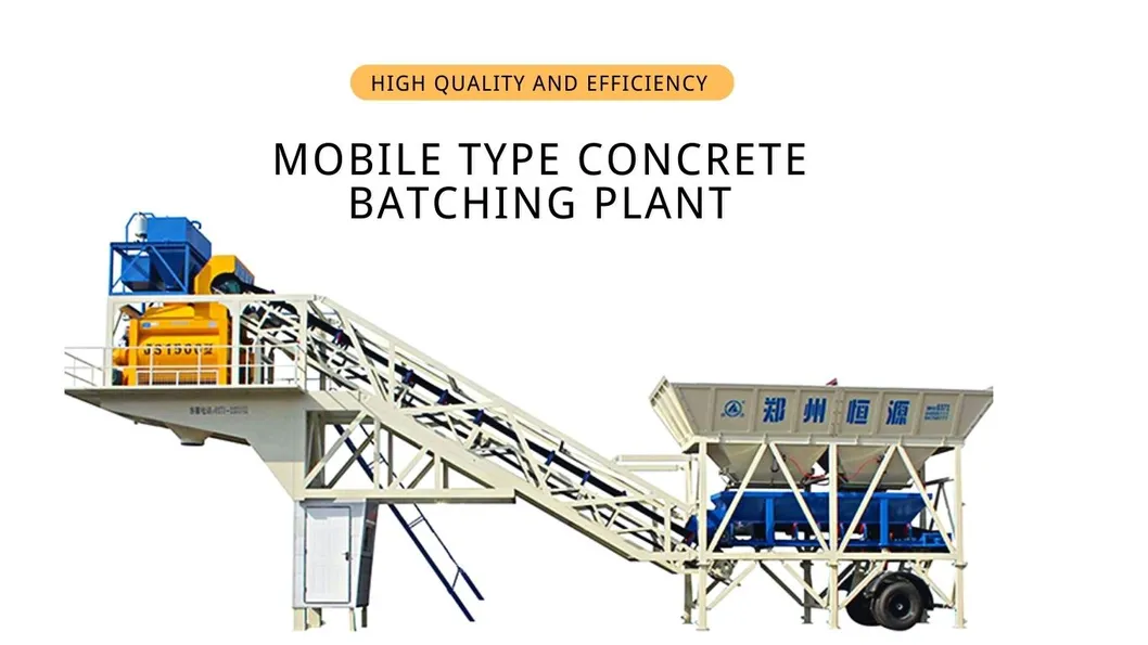 Mobile Concrete Batching Plant