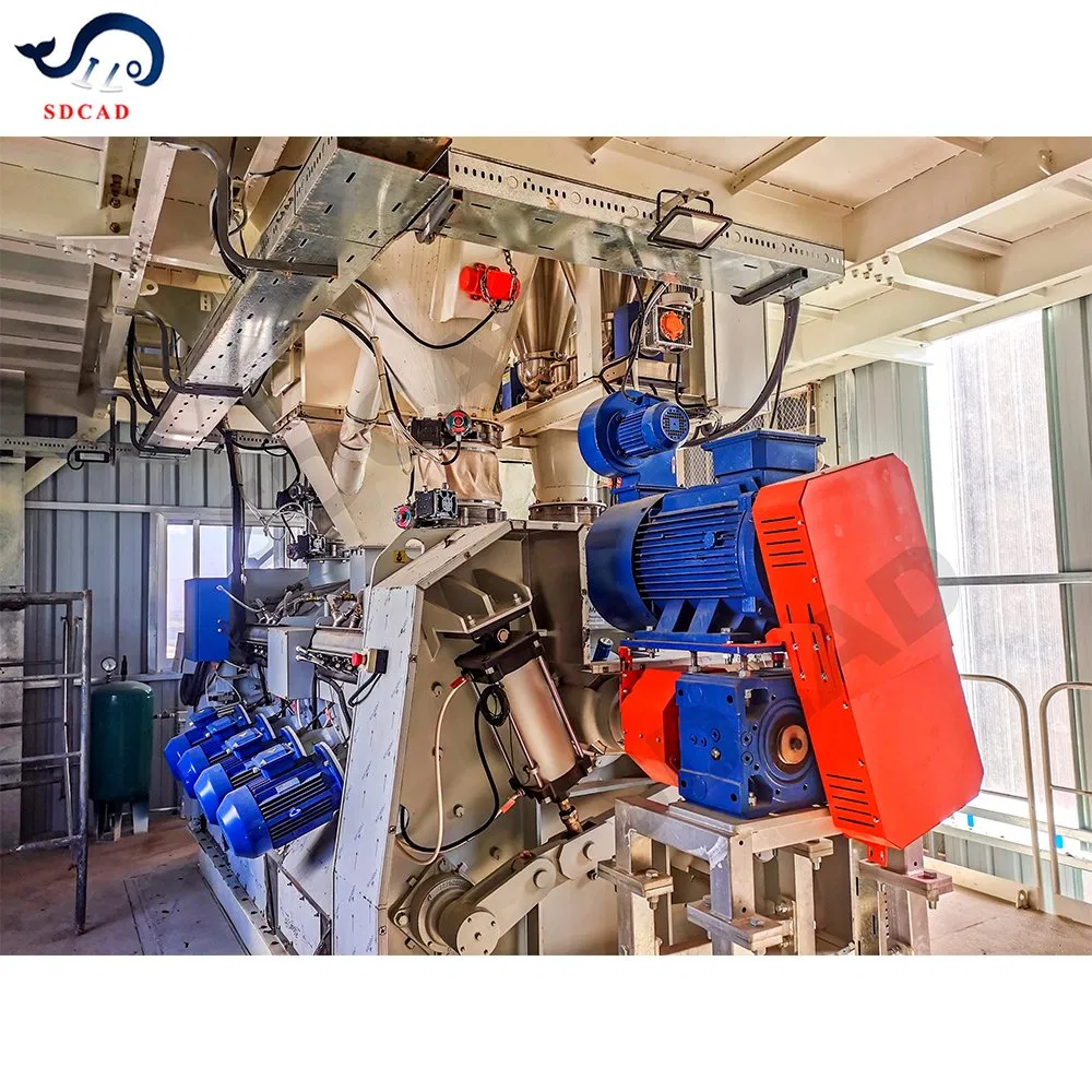 Dry Mix Plant Cement/Sand Batching System Capacity &amp; Automated Control for Construction