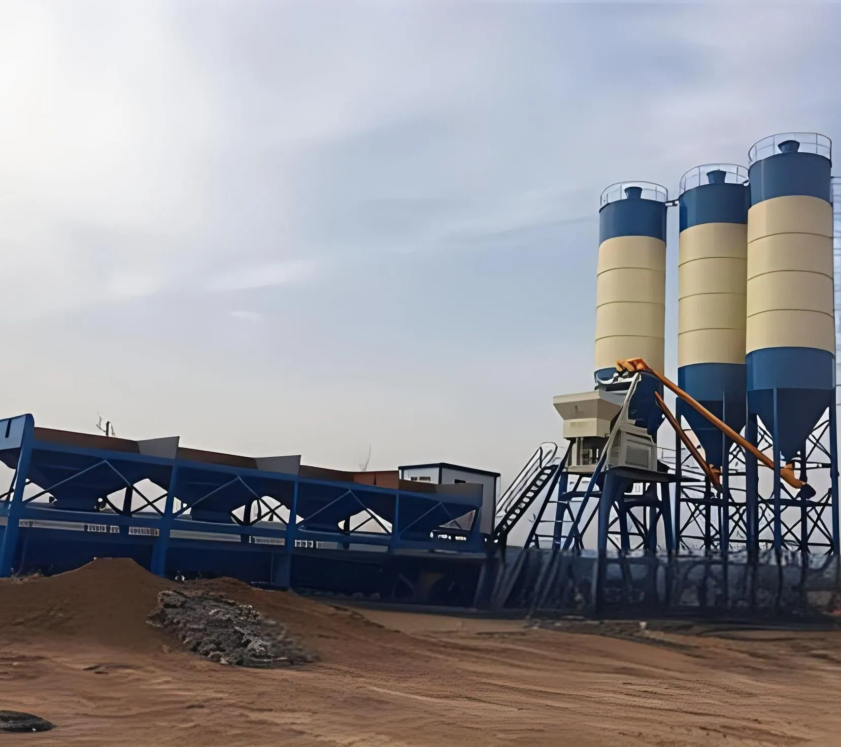 75m³/H Concrete Mixing Plant / Concrete Batching Plant / Concrete Mixer / High Quality